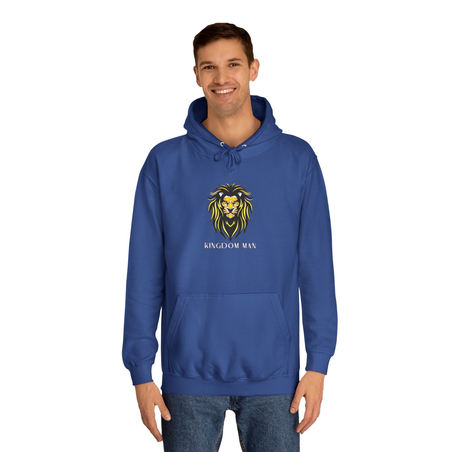 Kingdom Man (White/Gold) Hoodies