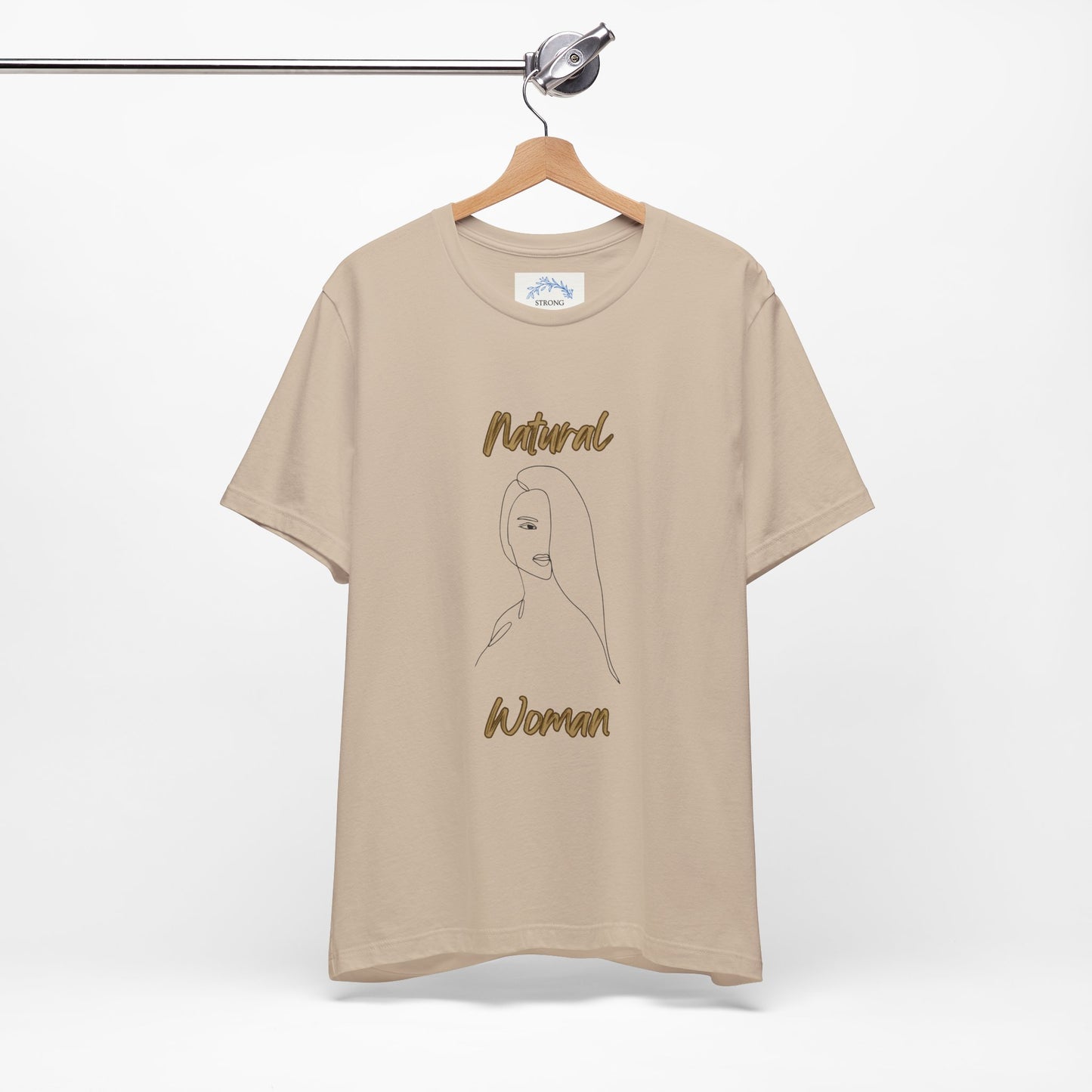 Natural Woman Covered Eye (BL) Short Sleeve T-Shirt