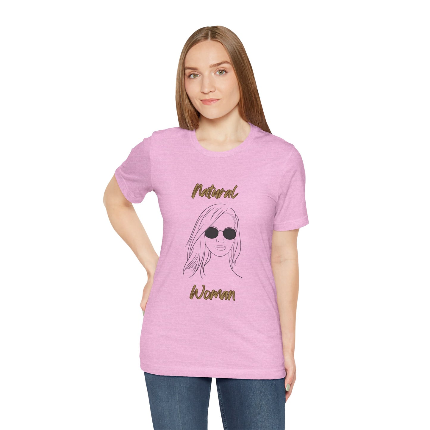 Natural Woman Shades (BL) Short Sleeve T-Shirt