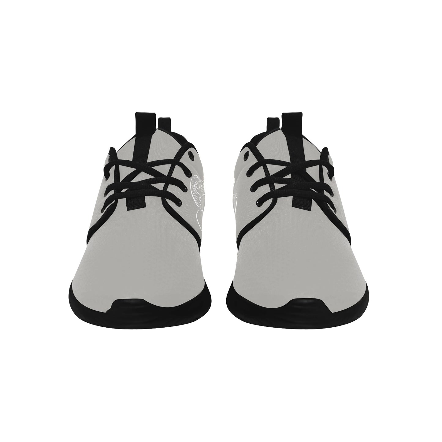 Natural Woman BRIGHT FUTURE (WL) GRAY w/ Black Sole Sneakers