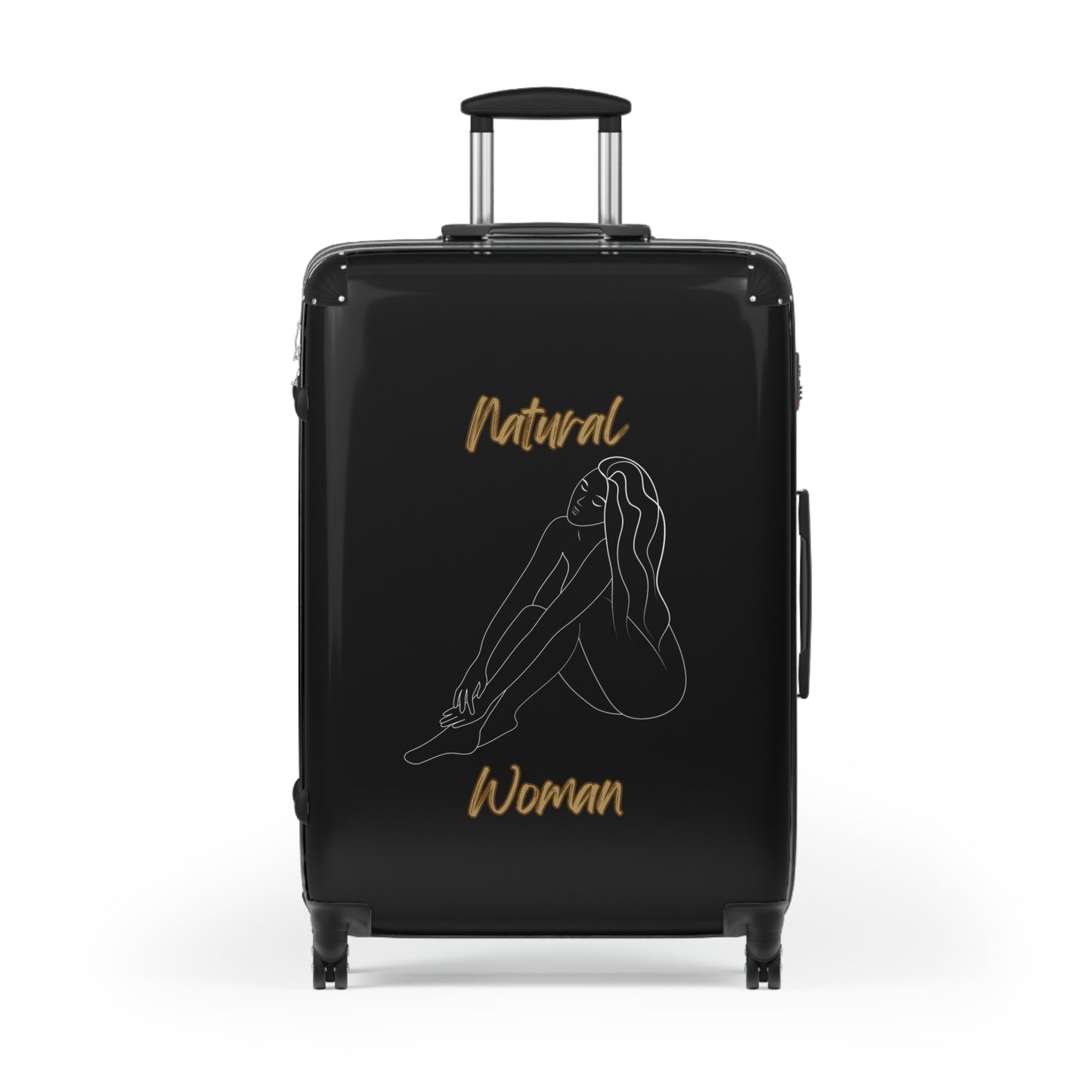 Natural Woman Beauty (WL) Suitcase BLACK