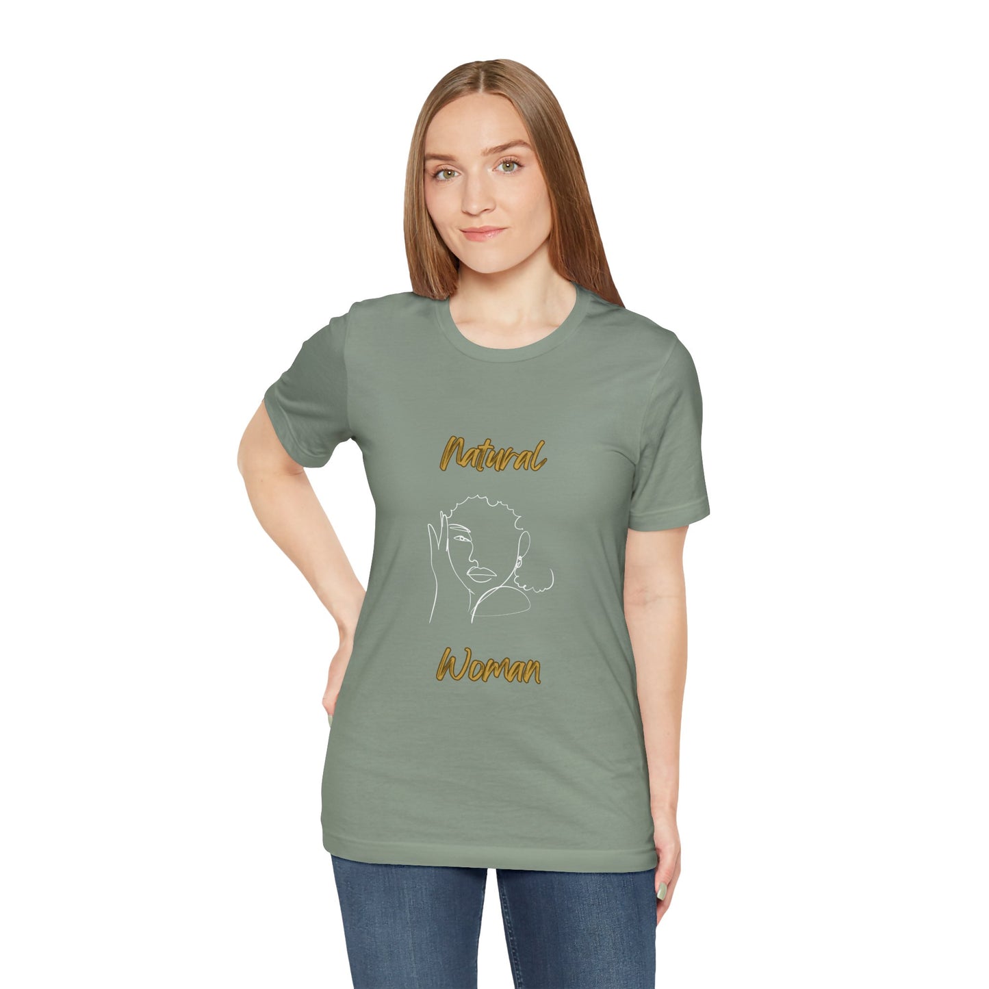 Natural Woman Let's Be Friends (WL) Short Sleeve T-Shirt