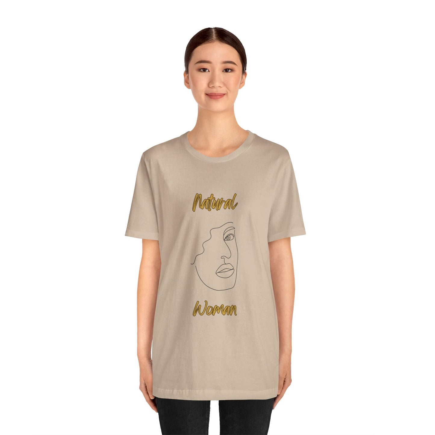 Natural Woman Peekaboo (BL) Short Sleeve T-Shirt