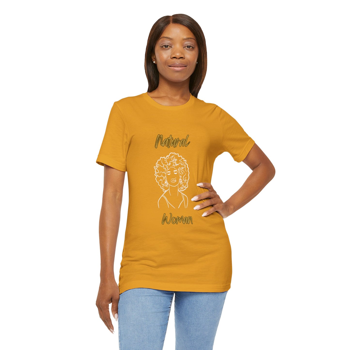 Natural Woman All About Me (WL) Short Sleeve T-Shirt