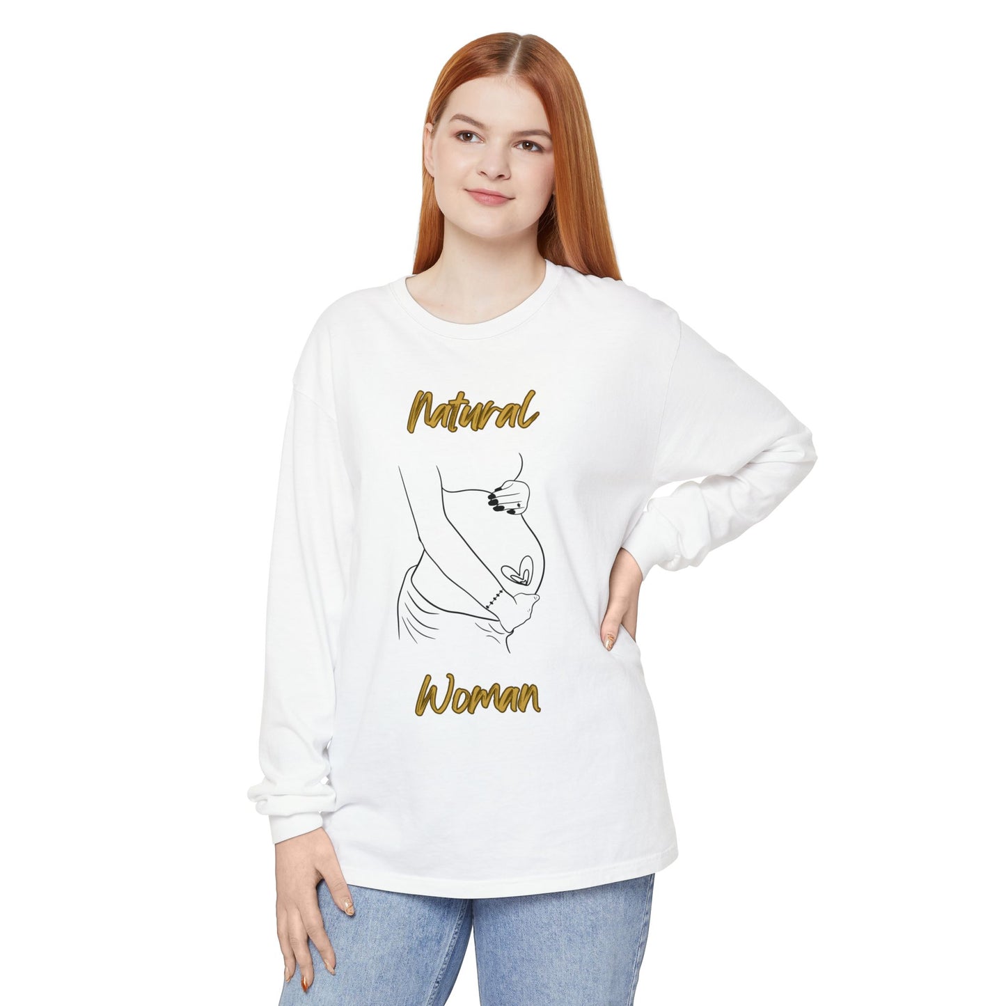 Natural Woman Loved In and Out (BL) Long Sleeve T-Shirt