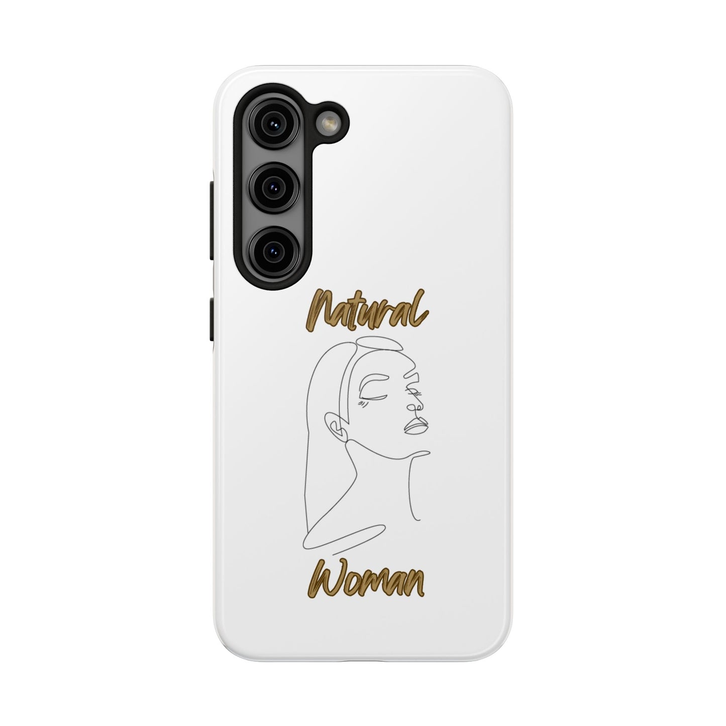 Natural Woman Calm (BL) Tough Phone Cases WHITE