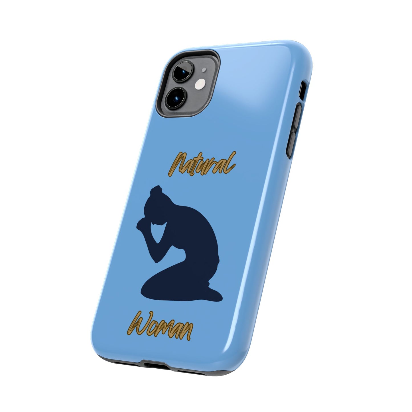 Natural Woman Pray (BL)Tough Phone Cases LIGHT BLUE