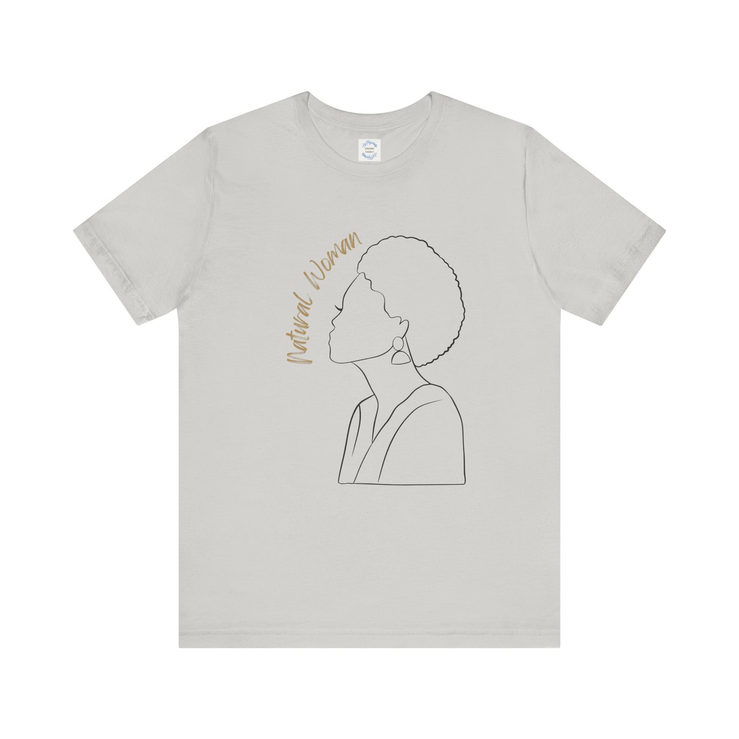 Natural Woman Sm Fro (BL) Short Sleeve T-Shirt