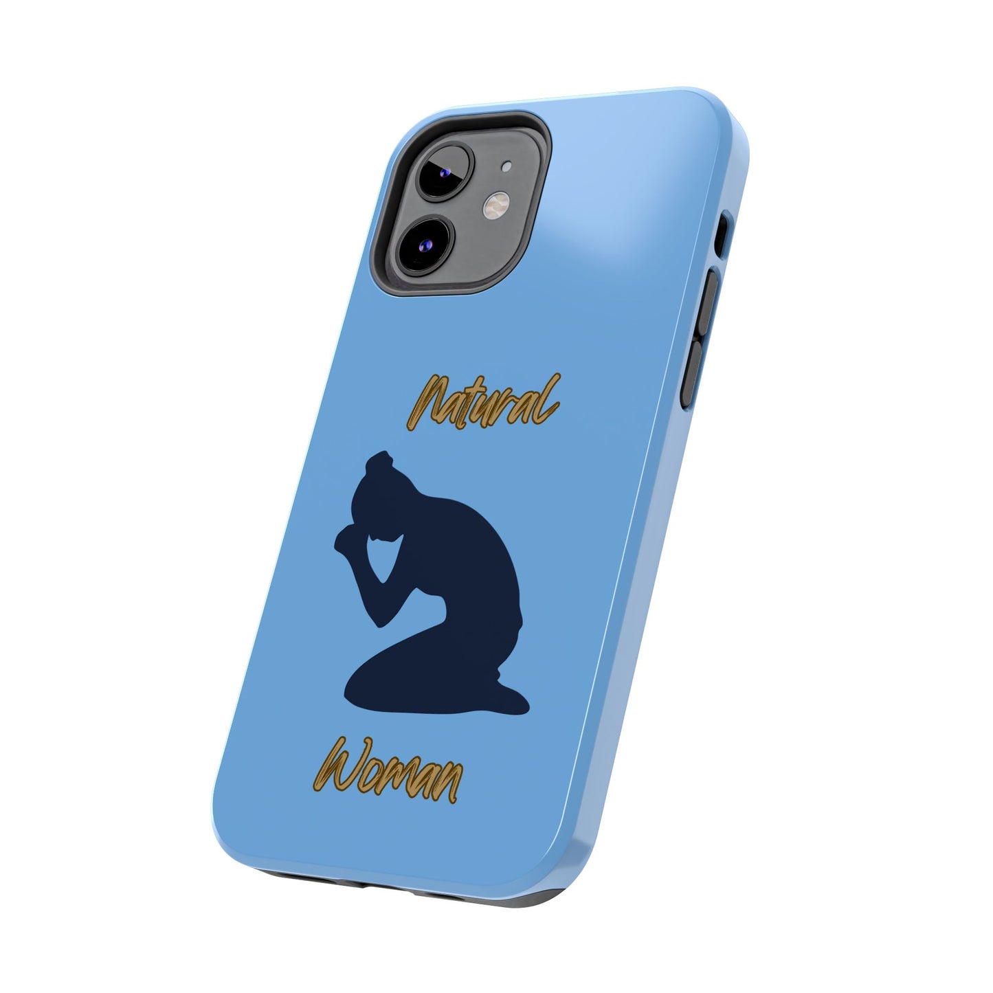 Natural Woman Pray (BL)Tough Phone Cases LIGHT BLUE