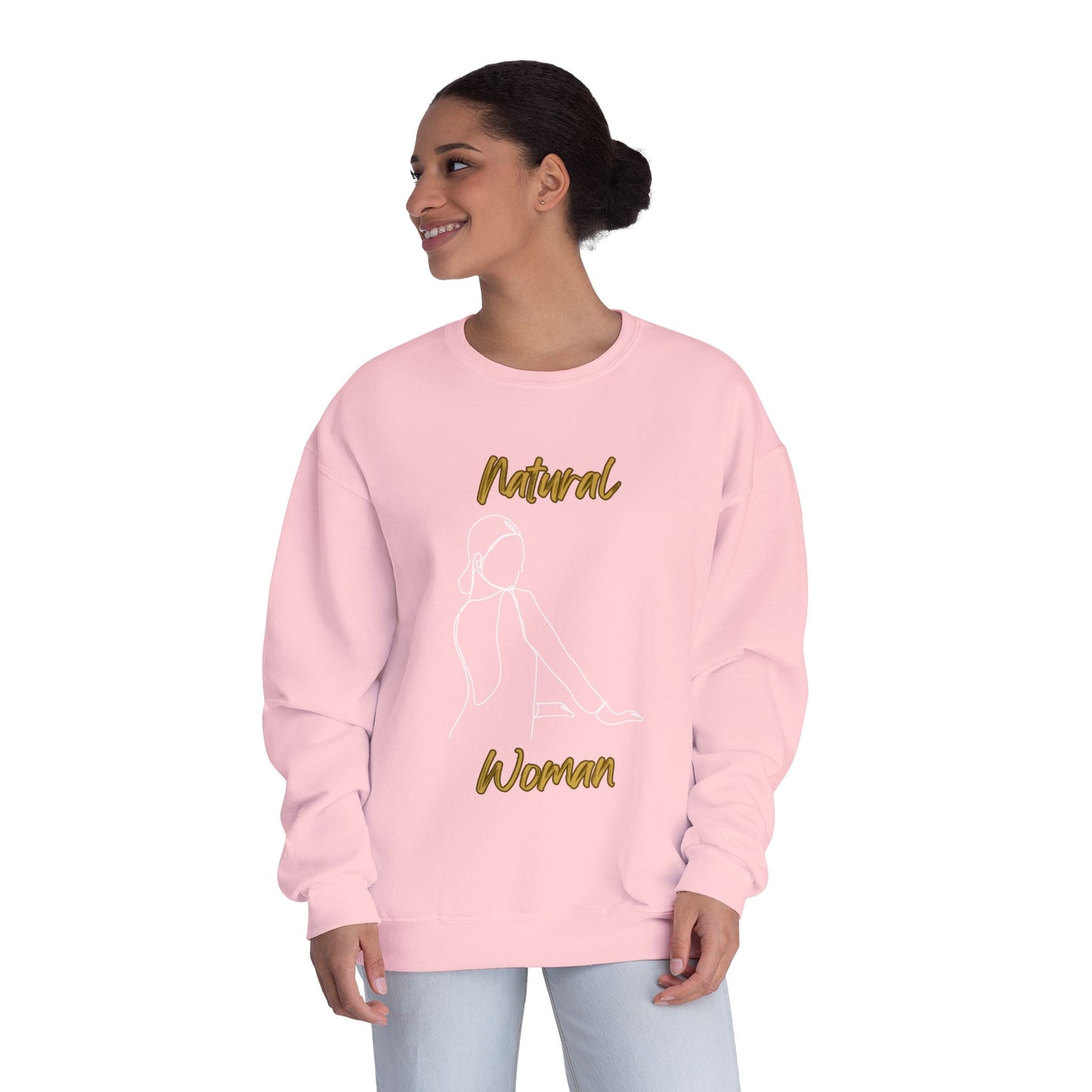 Natural Woman Hands Ready (WL) Crewneck Sweatshirt
