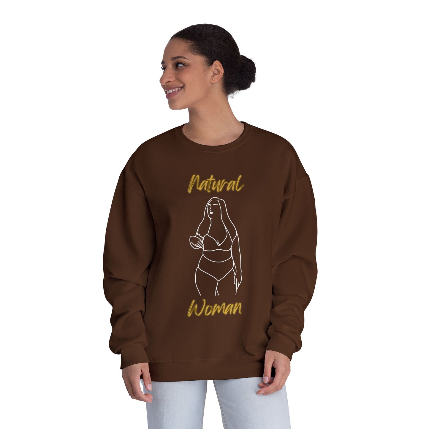 Natural Woman Full Beauty (WL) Crewneck Sweatshirt