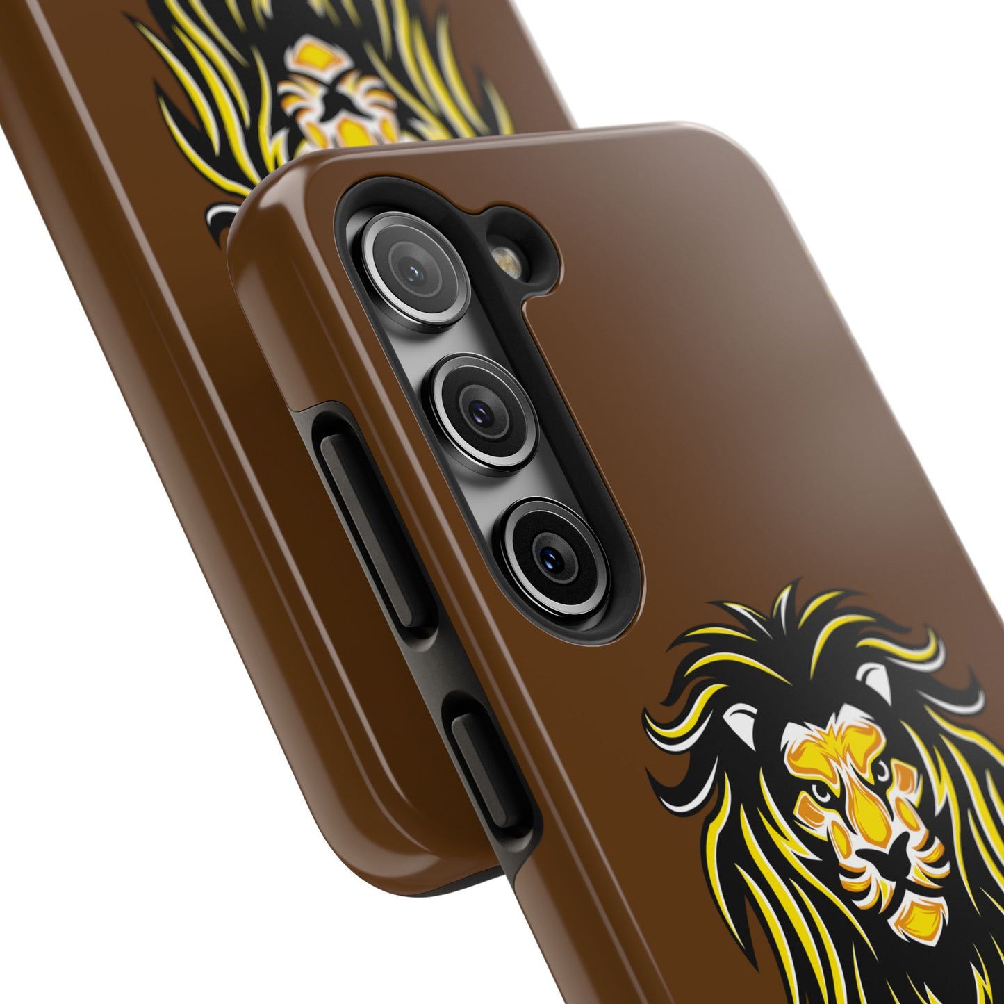 Kingdom Man (White-Gold Label) Tough Phone Case BROWN