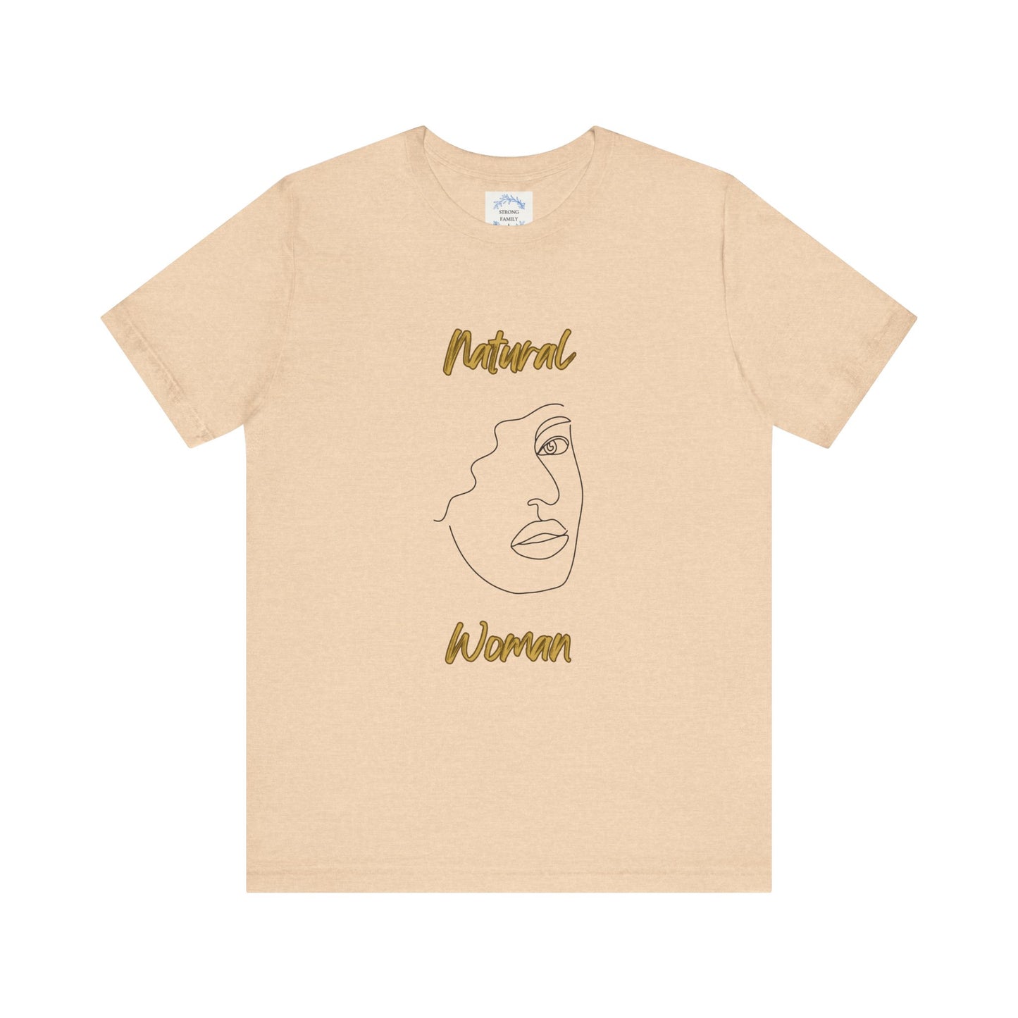 Natural Woman Peekaboo (BL) Short Sleeve T-Shirt
