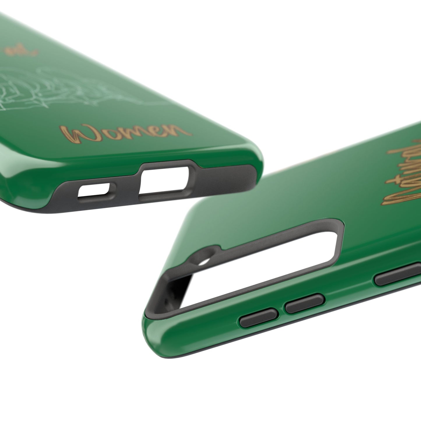 Natural Woman Loving Friends (WL) Tough Phone Cases DARK GREEN