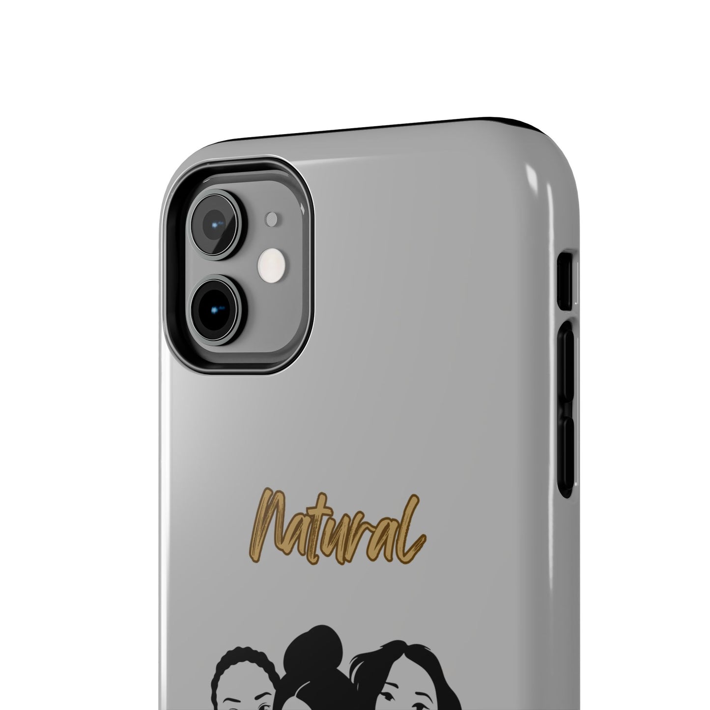 Natural Women Laughing Friends (BL)Tough Phone Cases LIGHT GREY