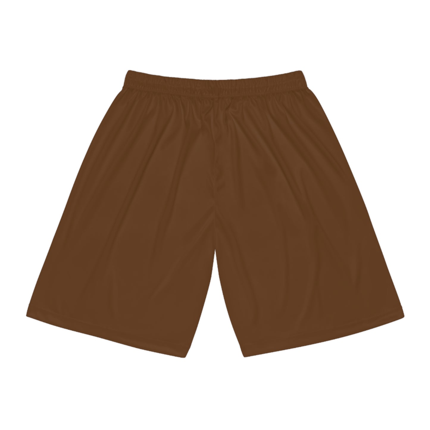 Kingdom Man (Gold) Basketball Shorts BROWN