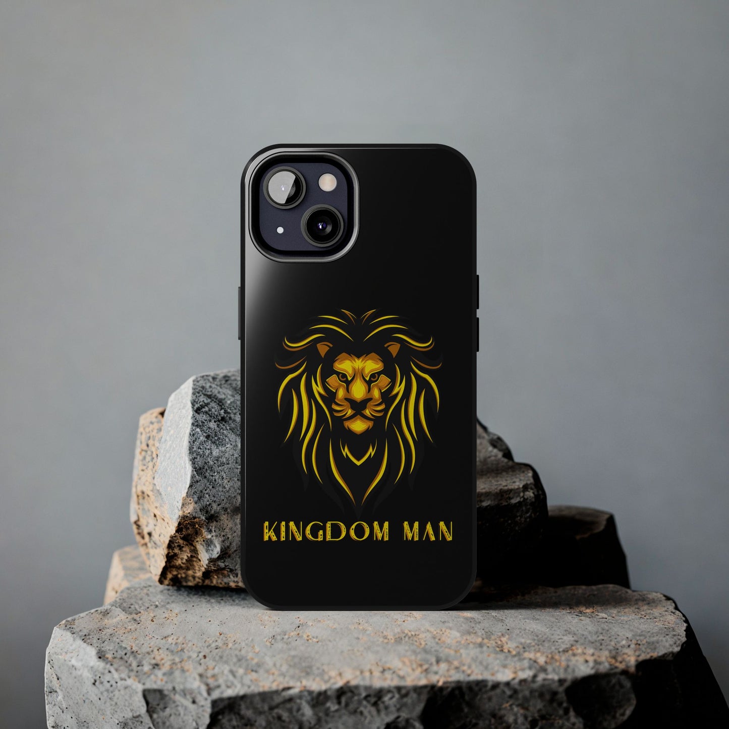 KIngdom Man (Gold Label) Tough Phone Cases BLACK