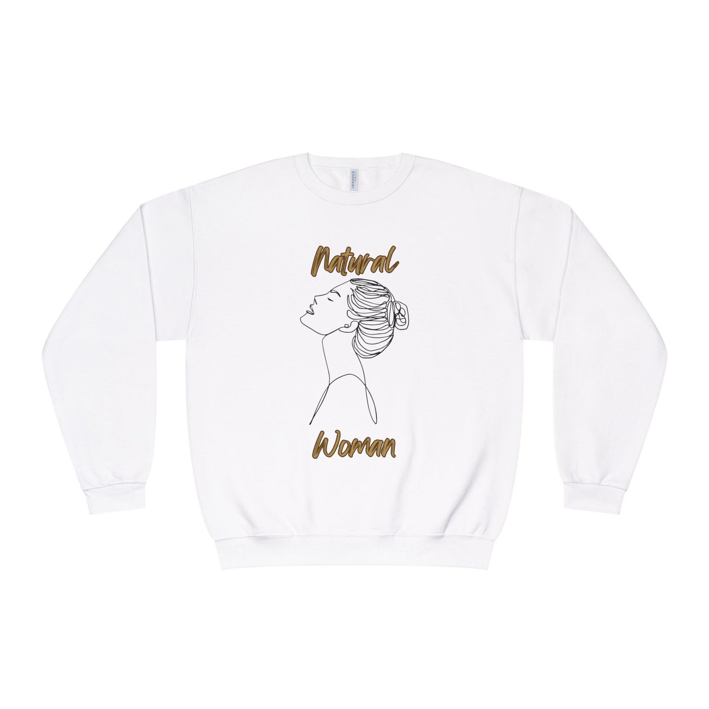 Natural Woman Wet Bun (BL) Crewneck Sweatshirt