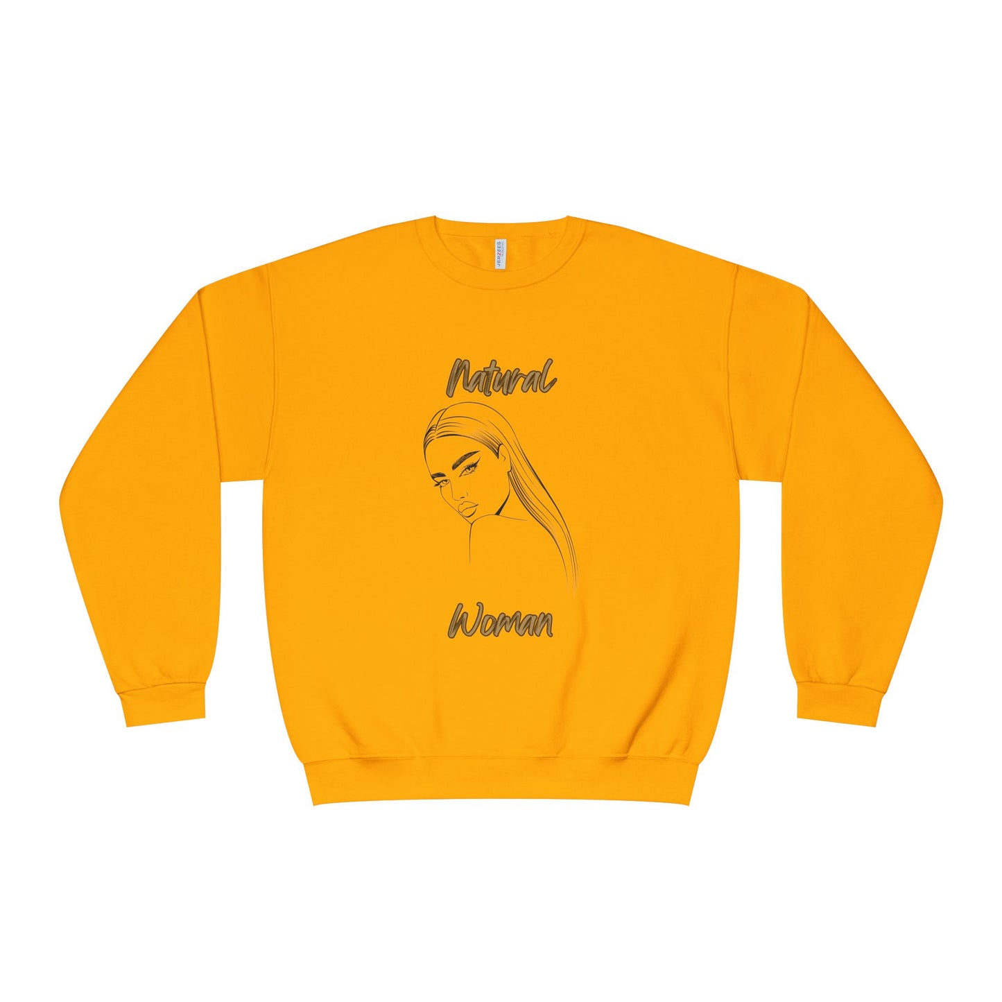 Natural Woman The Stare (BL) Crewneck Sweatshirt