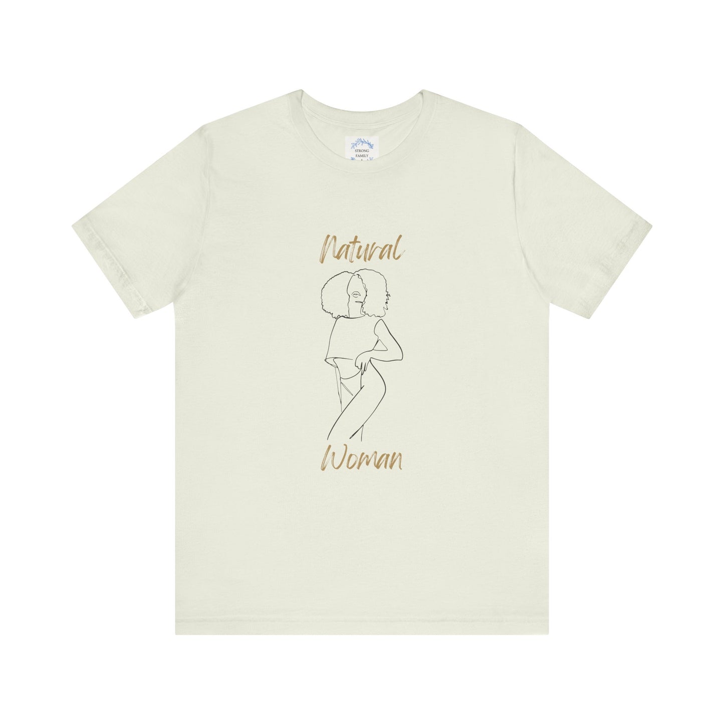 Natural Woman Pose (BL) Short Sleeve T-Shirt