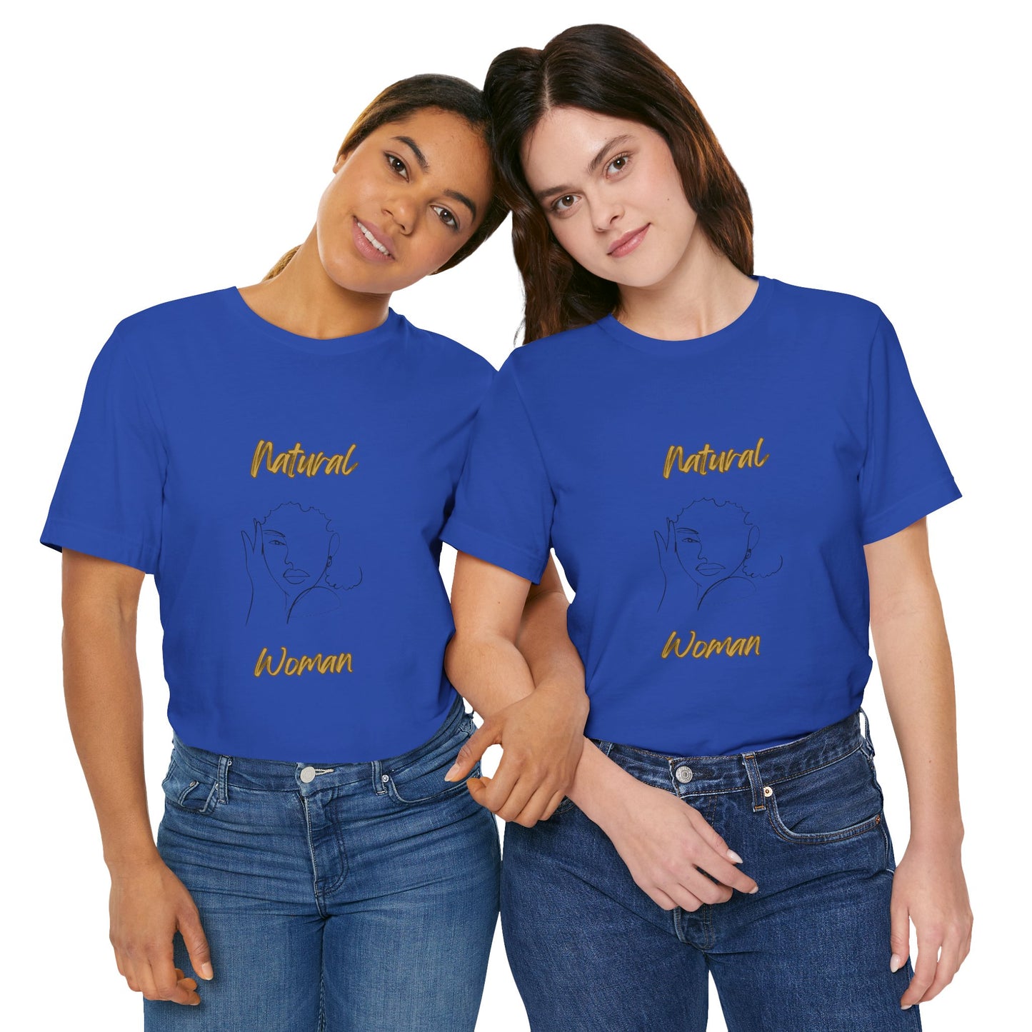 Natural Woman Let's Be Friends (BL) Short Sleeve T-Shirt