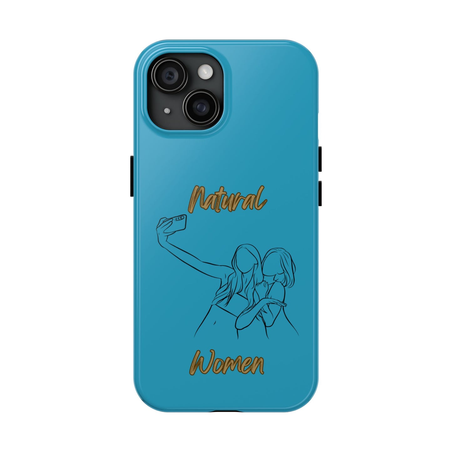 Natural Woman Friends Selfie (BL)Tough Phone Cases TURQOISE