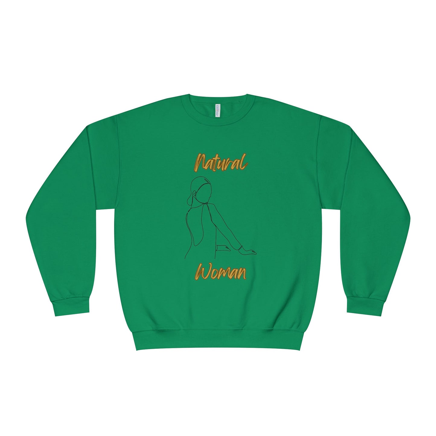 Natural Woman Hands Ready (BL) Crewneck Sweatshirt