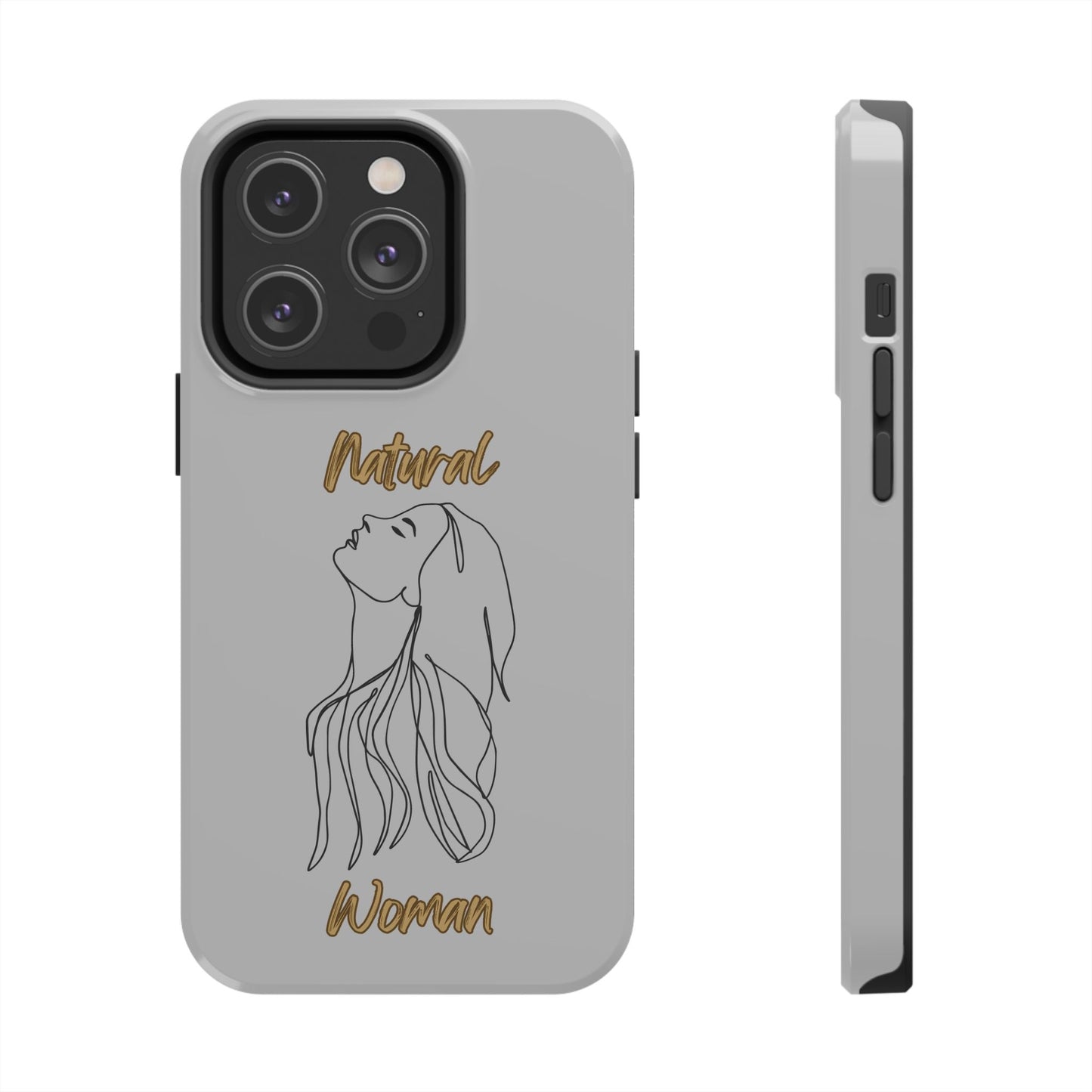 Natural Woman Appreciation (BL) Tough Phone Cases LIGHT GREY