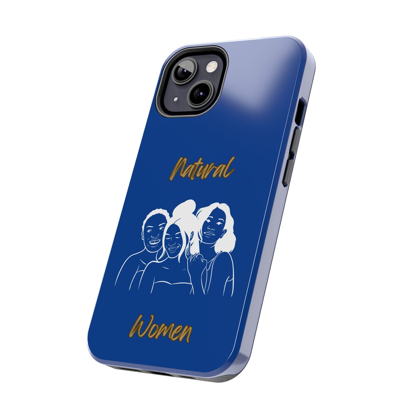 Natural Women Laughing Friends (WL)Tough Phone Cases DARK BLUE