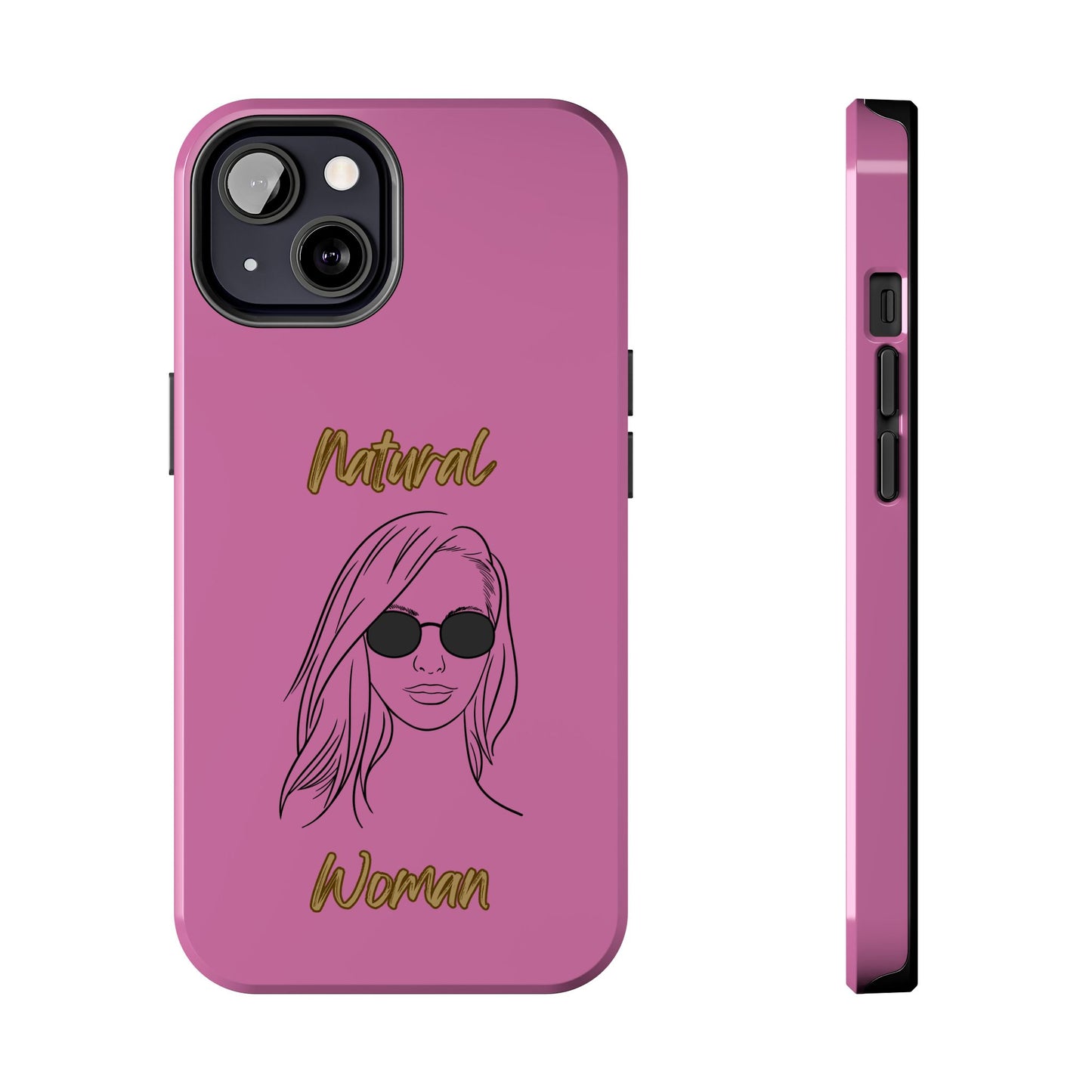 Natural Woman Shades (BL)Tough Phone Cases LIGHT PINK