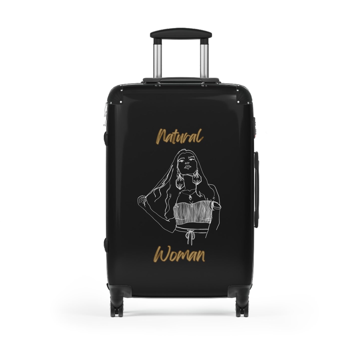 Natural Woman Thinking (WL) Suitcase BLACK