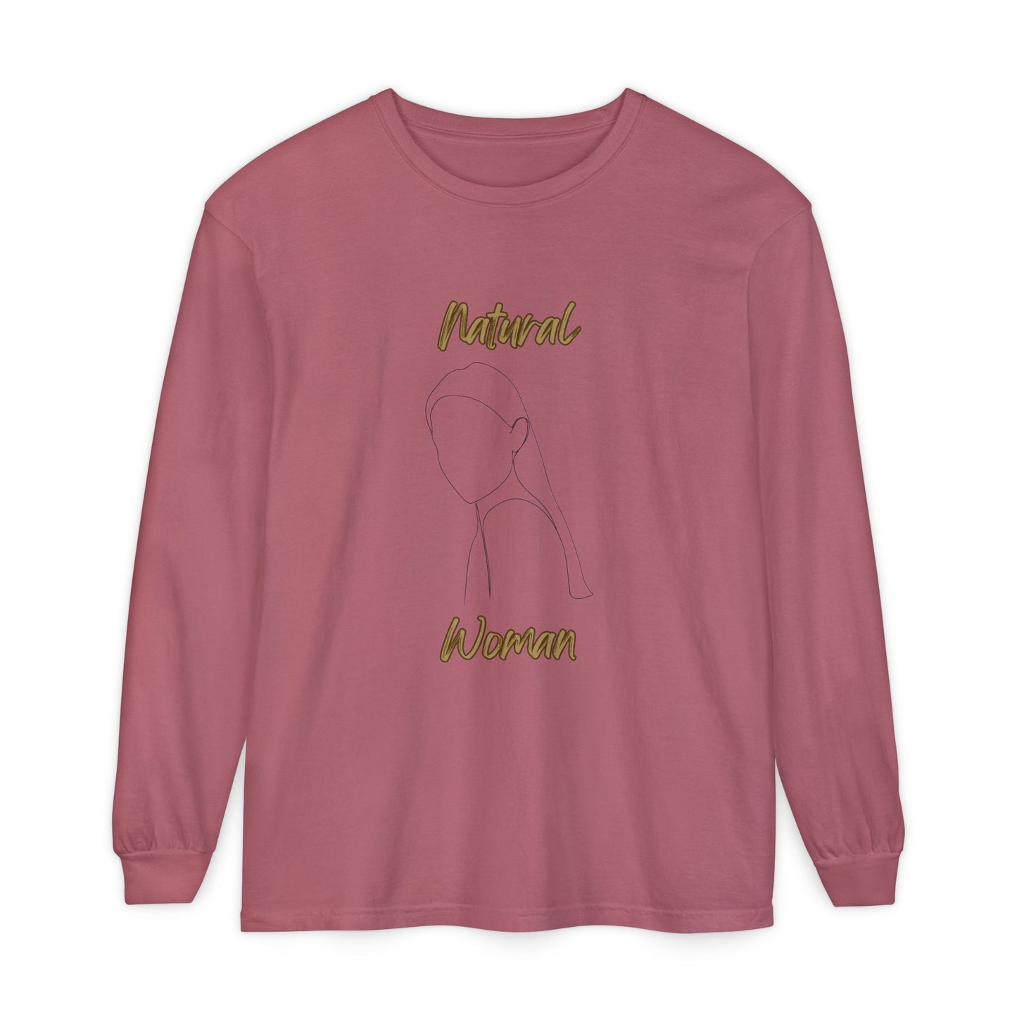 Natural Woman Tilted Look (BL) Long Sleeve T-Shirt
