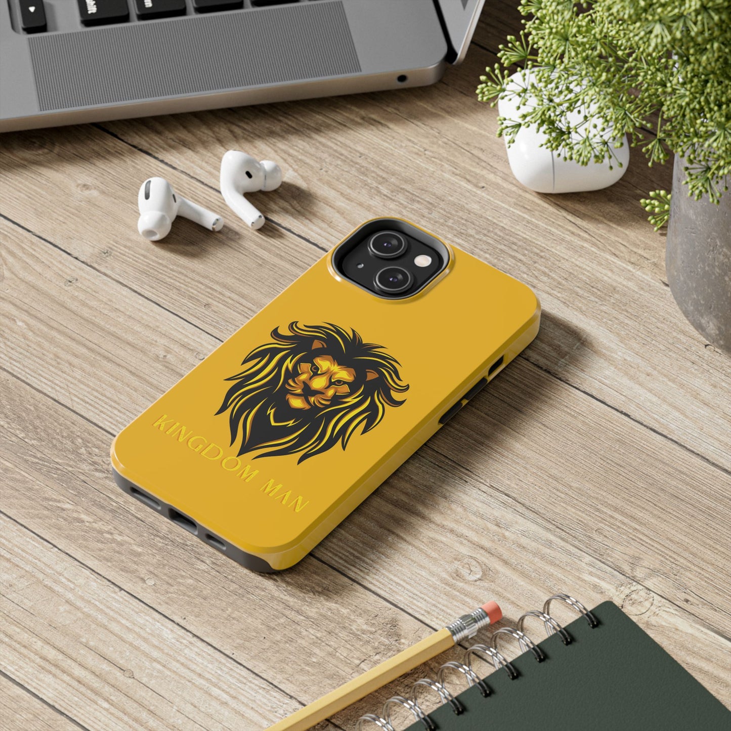 Kingdom Man (Gold Label) Tough Phone Case YELLOW