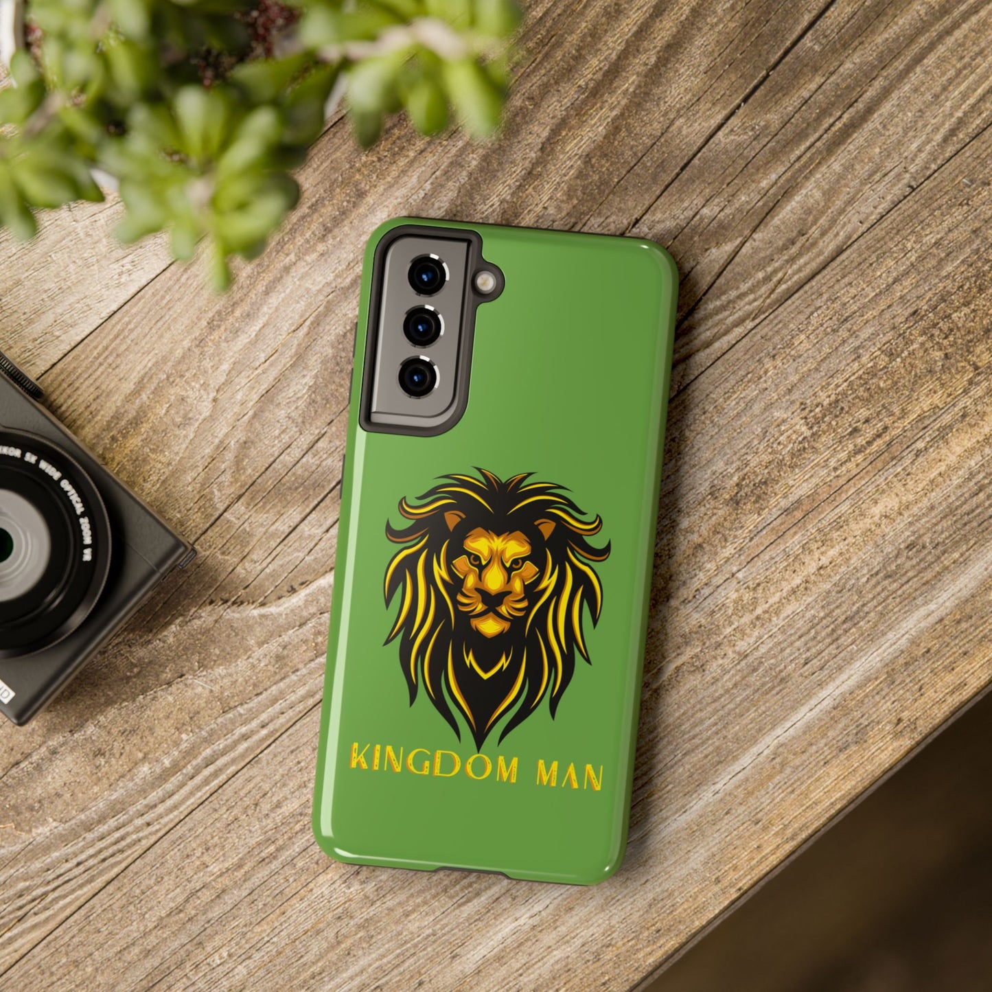 Kingdom Man (Gold Label) Tough Phone Case GREEN