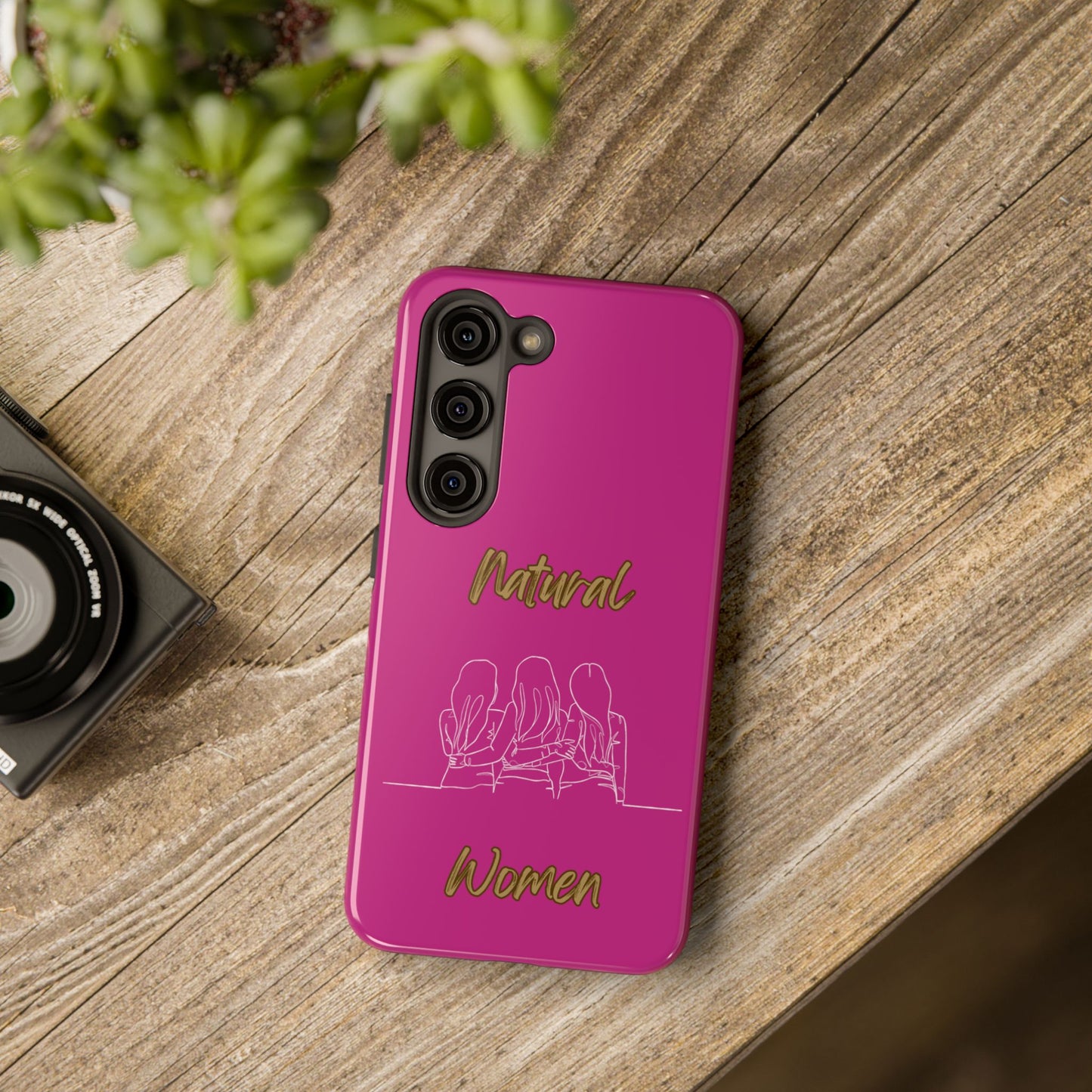 Natural Woman Loving Friends (WL) Tough Phone Cases PINK