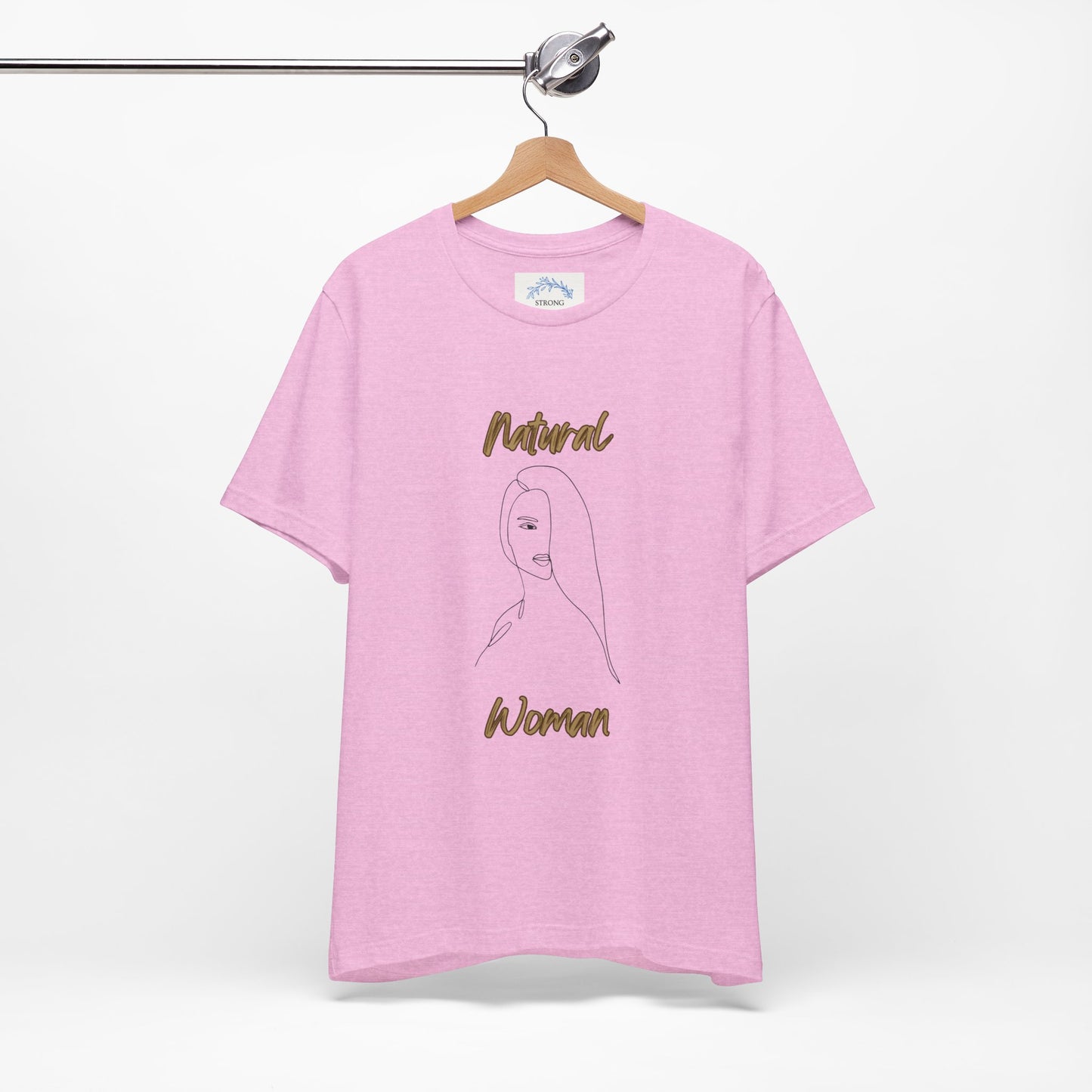 Natural Woman Covered Eye (BL) Short Sleeve T-Shirt
