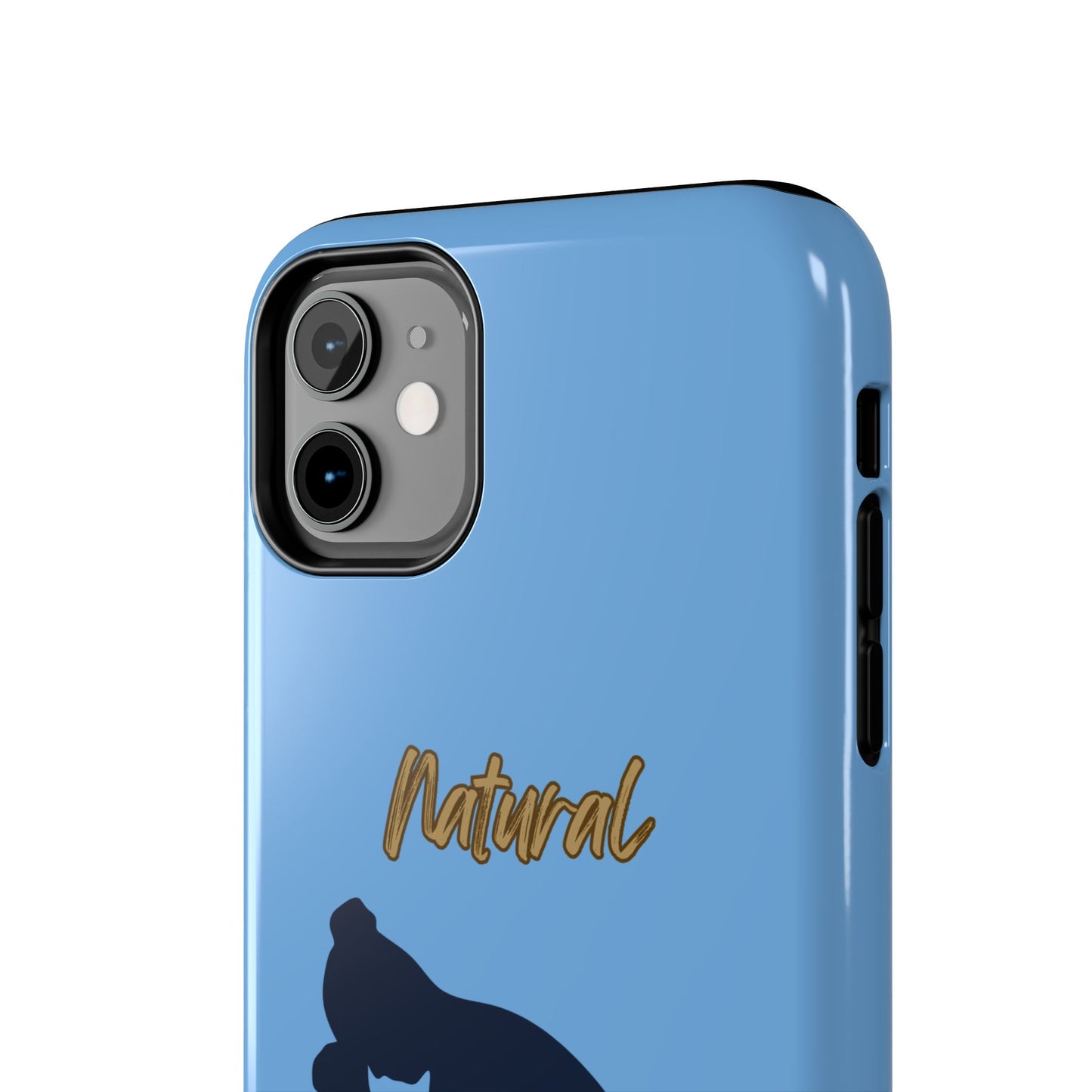 Natural Woman Pray (BL)Tough Phone Cases LIGHT BLUE