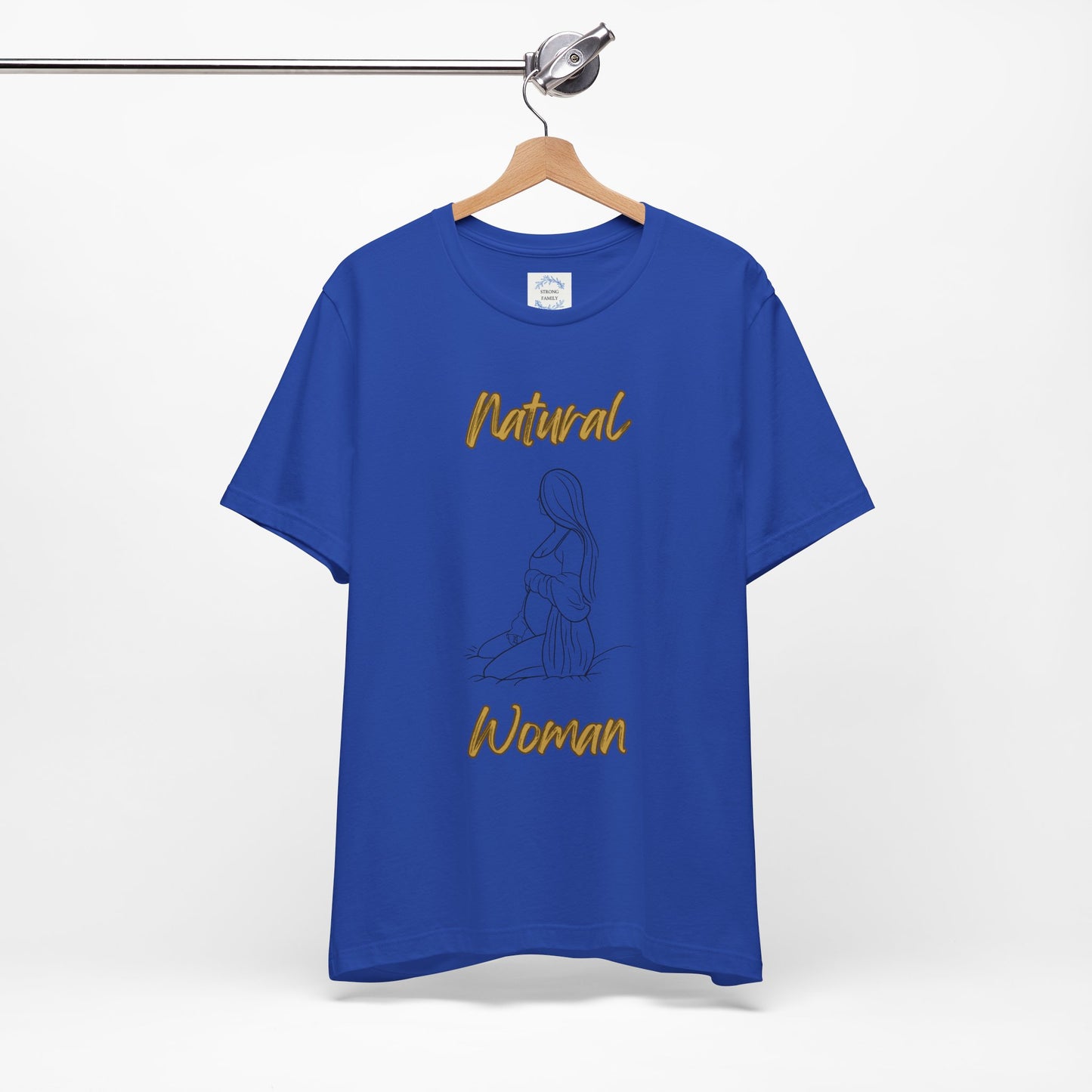 Natural Woman Expecting (BL) Short Sleeve T-Shirt