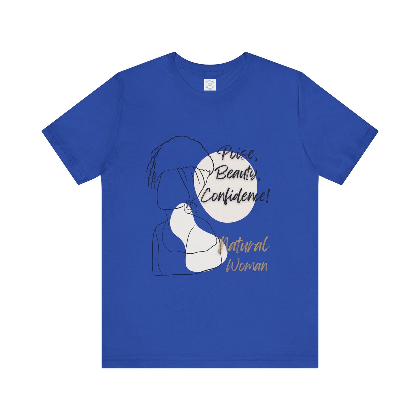 Natural Woman Puff (BL) Short Sleeve T-Shirt