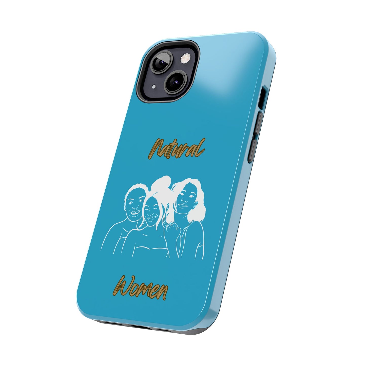 Natural Women Laughing Friends (WL)Tough Phone Cases TURQUOISE