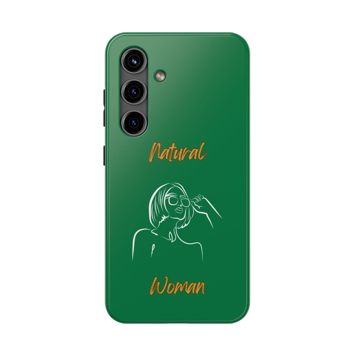 Natural Woman Bright Future (WL)Tough Phone Cases DARK GREEN