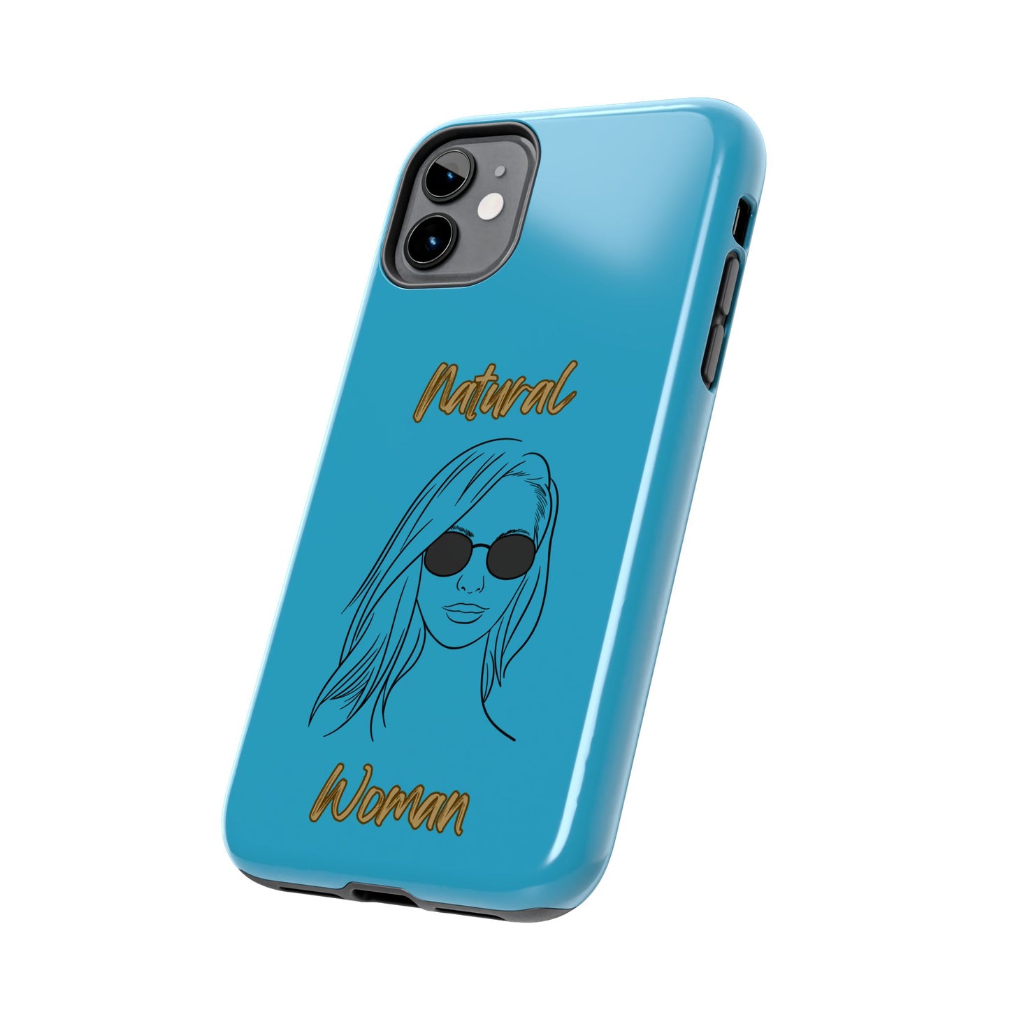 Natural Woman Shades (BL)Tough Phone Cases TURQUOISE
