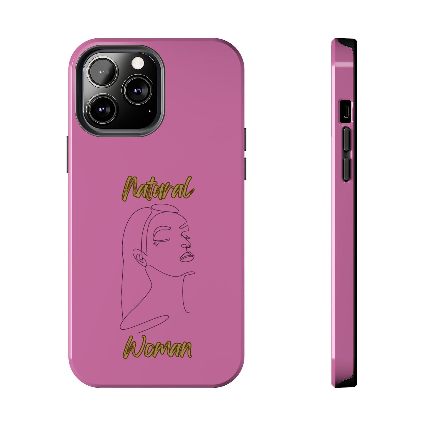 Natural Woman Calm (BL) Tough Phone Cases LIGHT PINK
