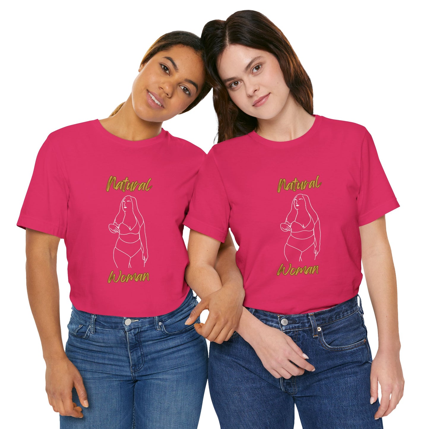 Natural Woman Full Beauty (WL) Short Sleeve T-Shirt