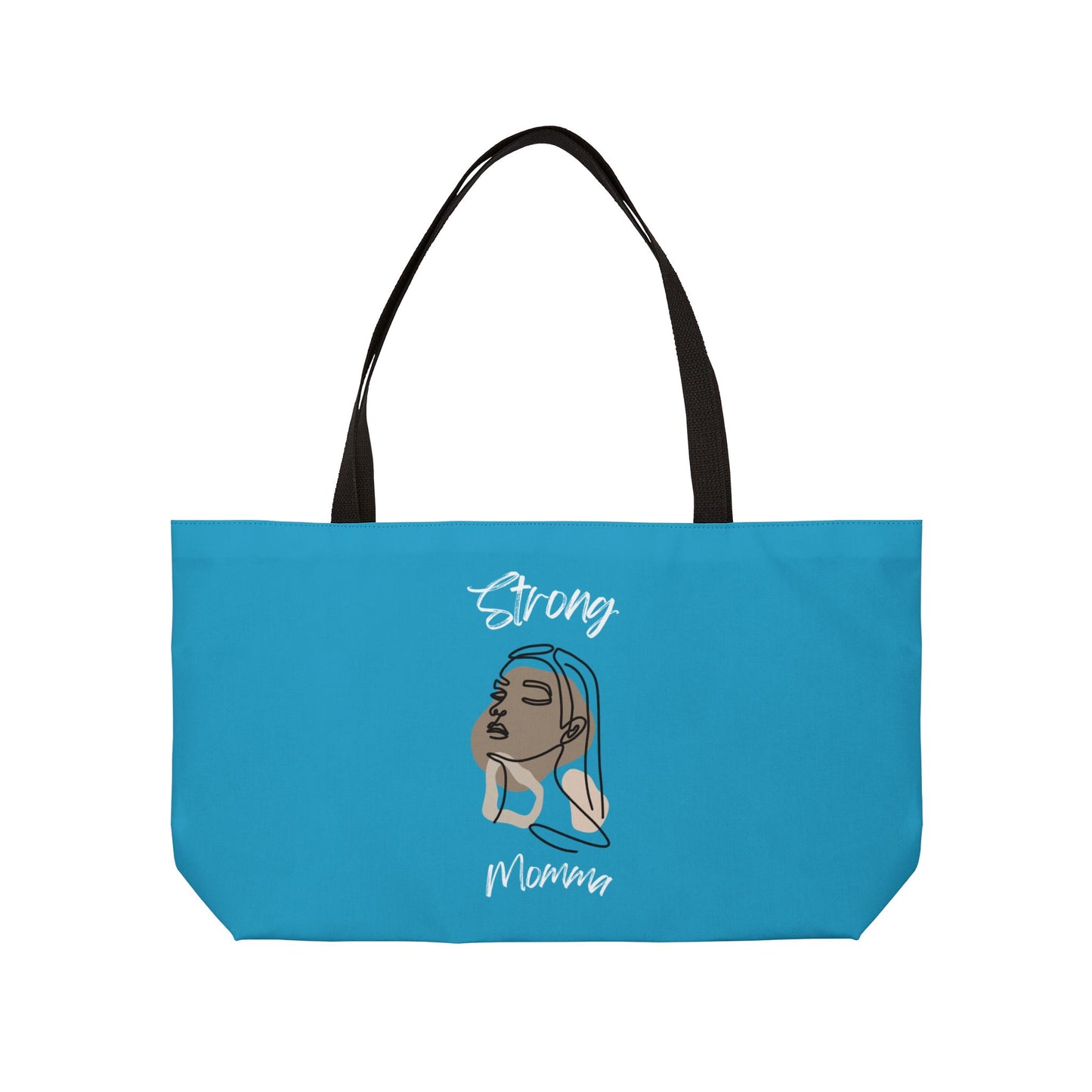 Strong Momma (WL) Weekender Tote Bag TURQUOISE
