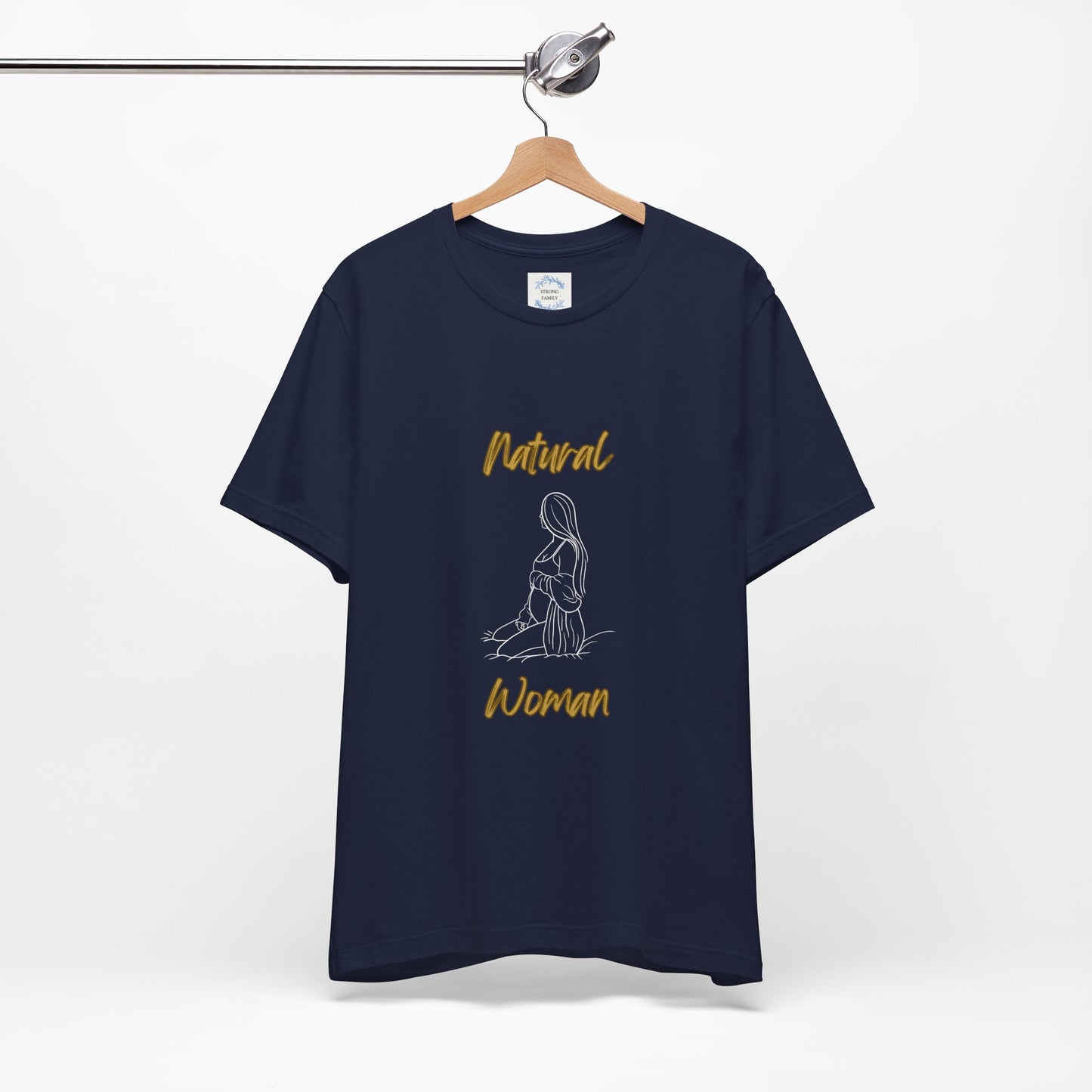 Natural Woman Expecting (WL) Short Sleeve T-Shirt