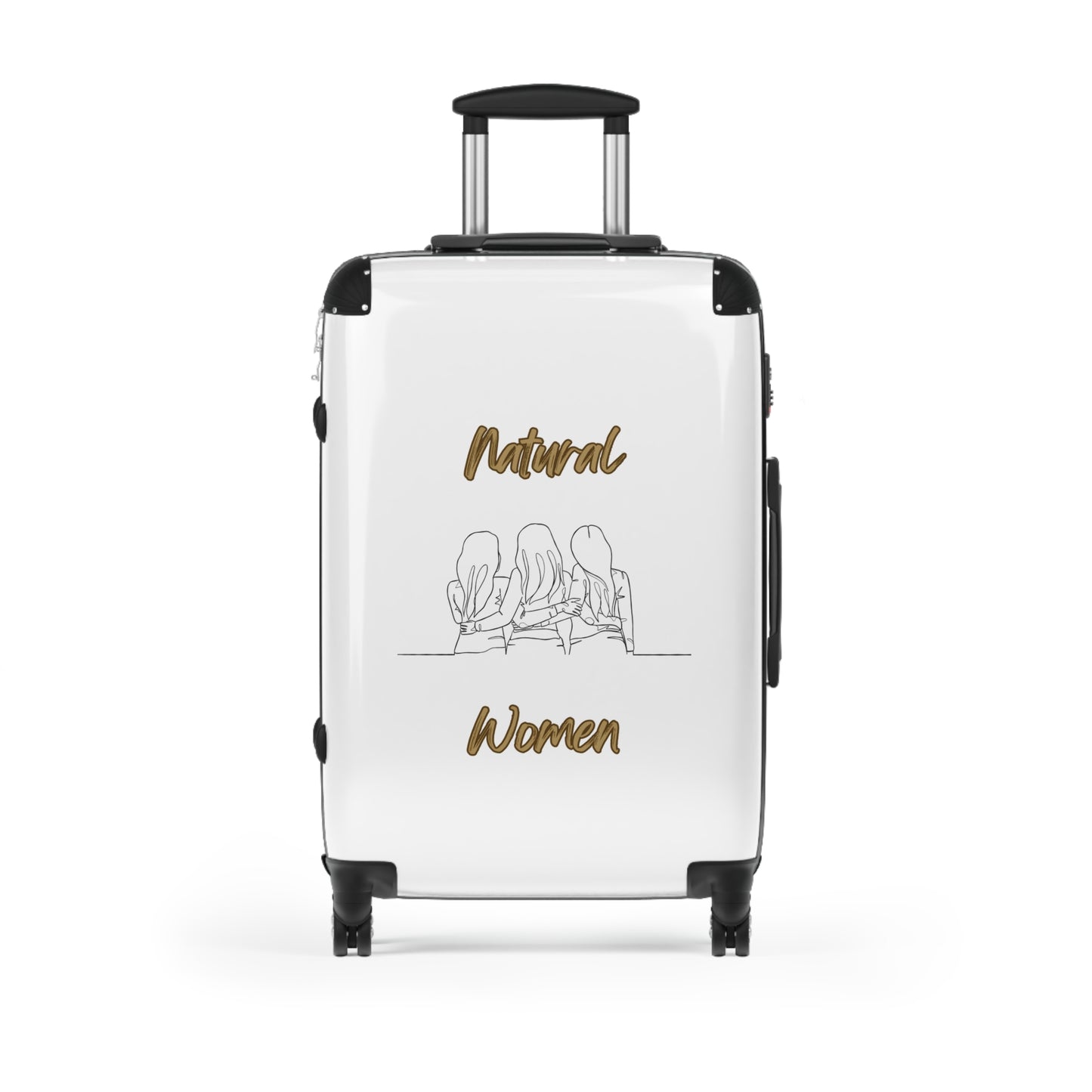Natural Woman Loving Friends (BL) Suitcase WHITE