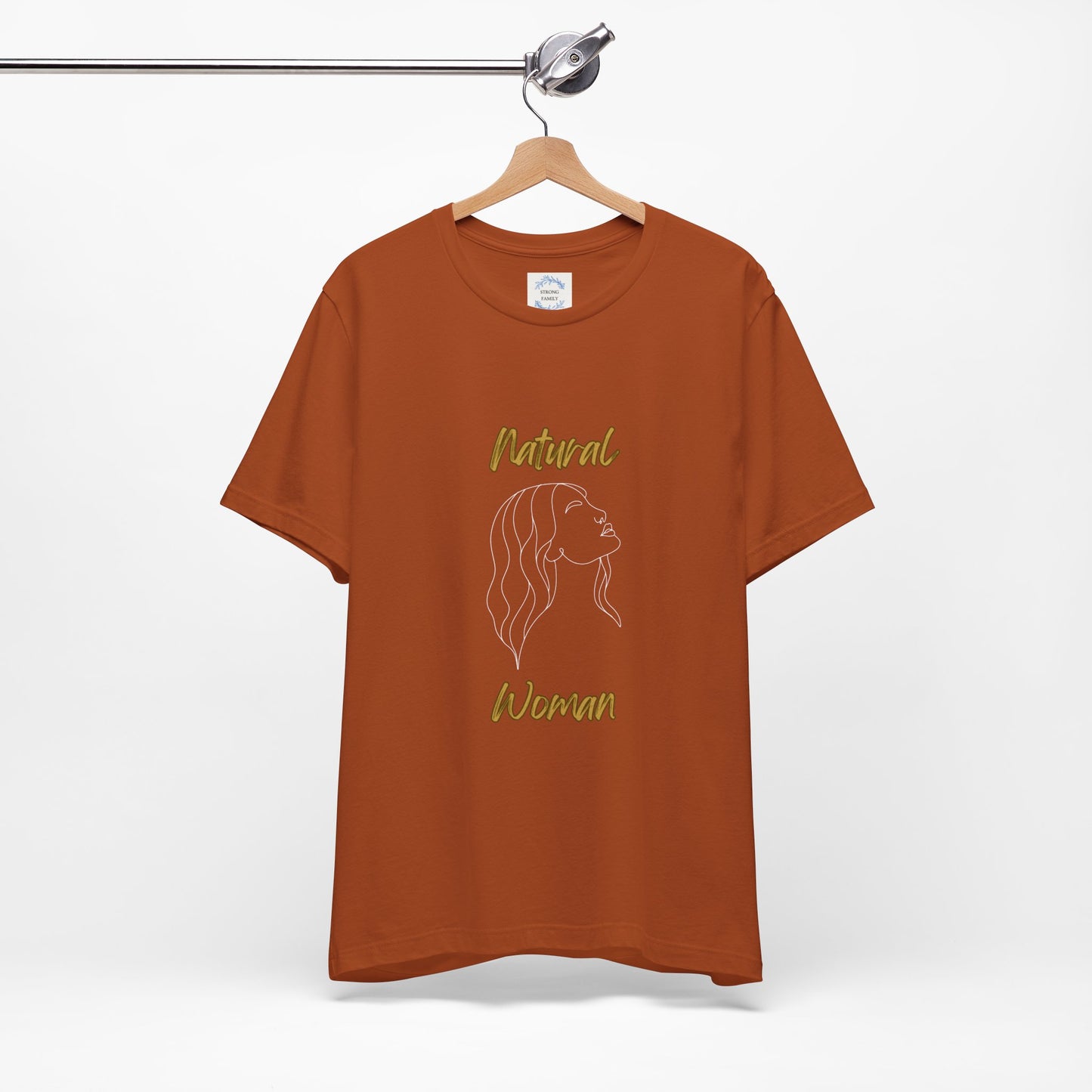 Natural Woman Breeze on Face (WL) Short Sleeve T-Shirt