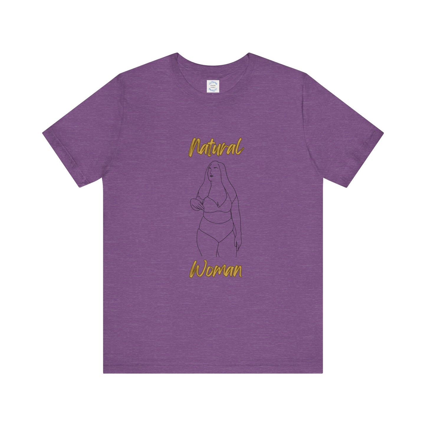 Natural Woman Full Beauty (BL) Short Sleeve T-Shirt