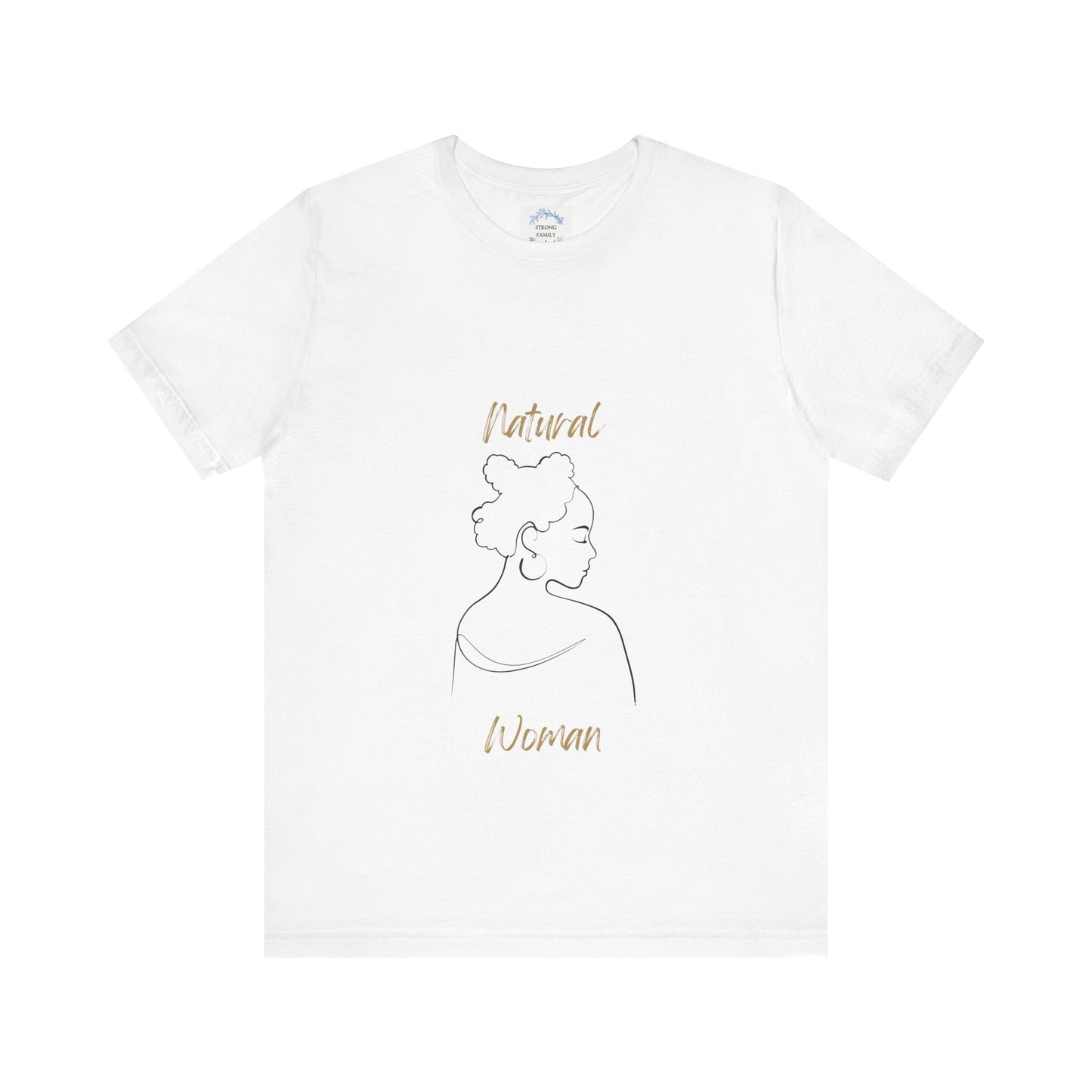 Natural Woman Twists (BL) Short Sleeve T-Shirt
